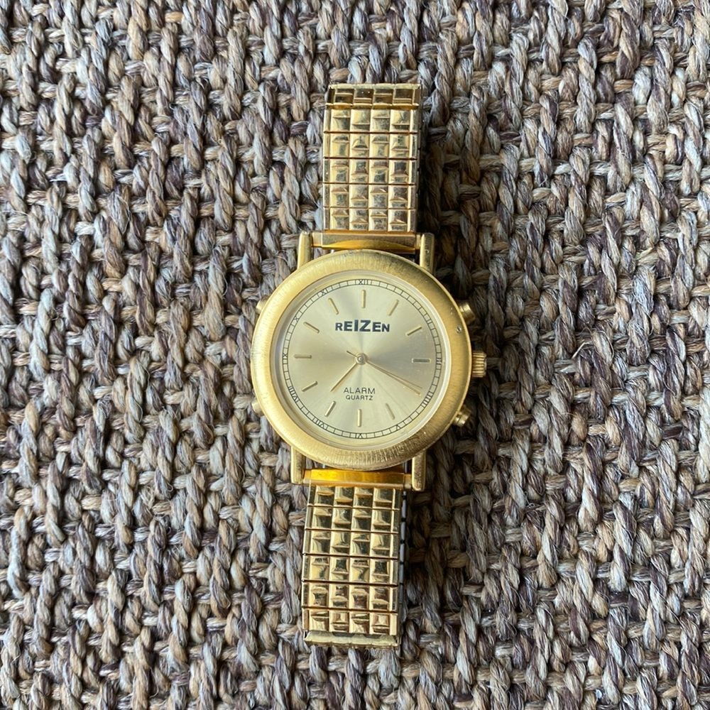 Reizen Quartz gold watch